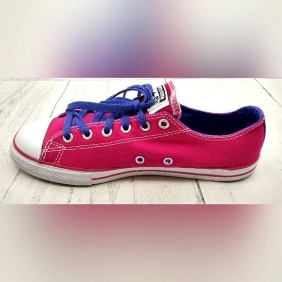 Converse East Coast Chuck Taylor Junior Sneakers Running Shoes SZ 5.5 Pink Kids - Picture 7 of 16
